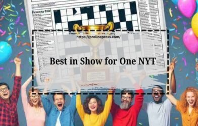 best in show for one NYT