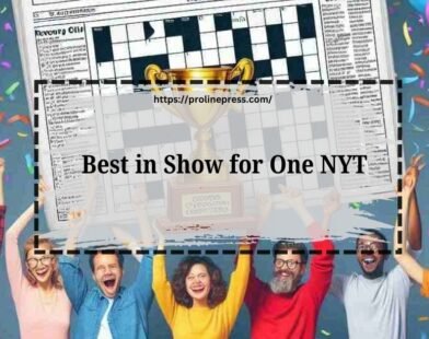 best in show for one NYT