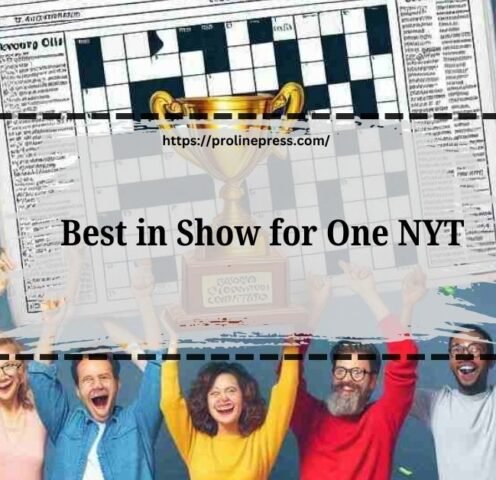 best in show for one NYT