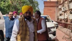 दिल्ली पहुंचे CM भगवंत मान, गेहूं खरीद को लेकर केंद्रीय मंत्री प्रहलाद जोशी संग अहम बैठक