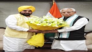 दिल्ली में CM मान की अहम बैठकें, धान से लेकर बिजली और गुरबाणी तक उठाए पंजाब के मुद्दे