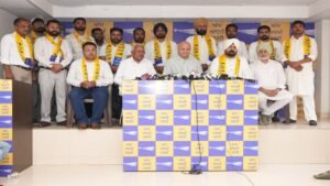 संगरूर में कांग्रेस को बड़ा झटका: सीनियर नेता और प्रमुख कार्यकर्ता आम आदमी पार्टी में शामिल